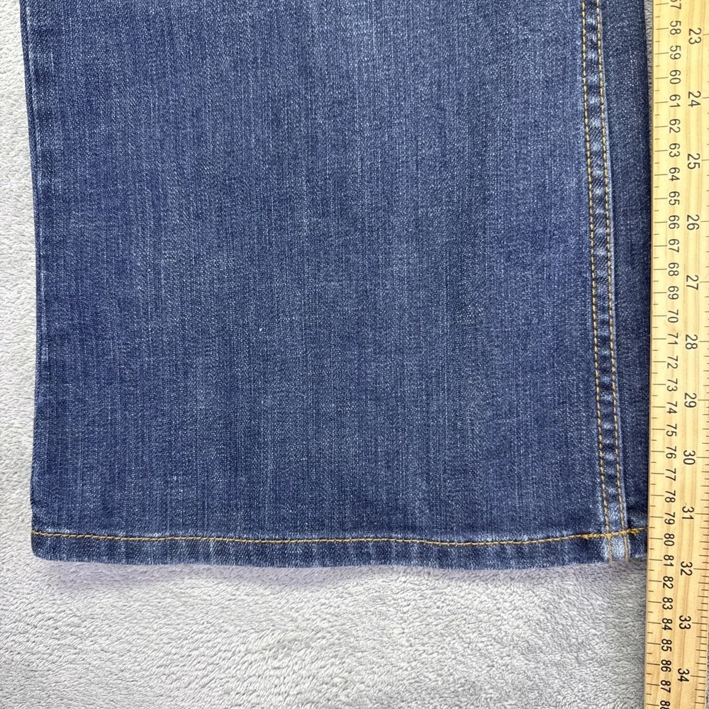 Harley Davidson Women's Sz 22 Boot Cut Jeans  99025-08VW Blue Denim Motorcycle